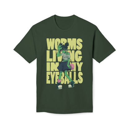 Worms Living in My Eyeballs Graphic T-Shirt